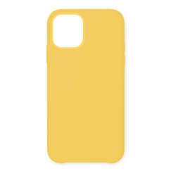 iPhone 12/iPhone 12 Pro Deksel Silikoni Case Misty Yellow