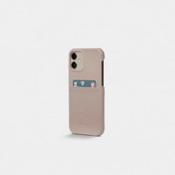 iPhone 12 Mini Deksel Leather Backcover Rose