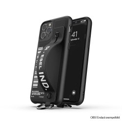 iPhone 12 Mini Deksel Handstrap Case Svart