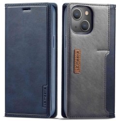 iPhone 14 Plus Etui Kortlomme Utside Blå