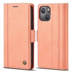 iPhone 14 Plus Etui med Kortlomme Rosa