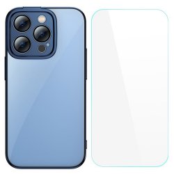 iPhone 14 Pro Max Deksel Glitter Series Blå