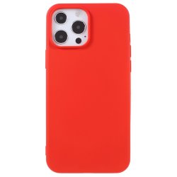 iPhone 14 Pro Max Deksel Liquid Silicone Rød