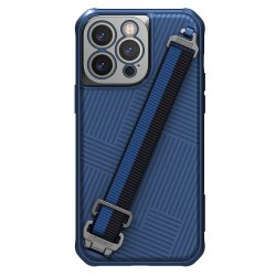 iPhone 14 Pro Max Deksel Strap Case Blå
