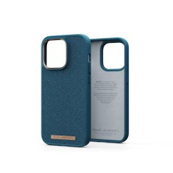 iPhone 14 Pro Deksel Fabric Just Case Deep Sea