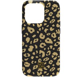 iPhone 14 Pro Deksel Gold Leopard