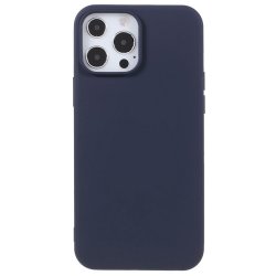iPhone 14 Pro Deksel Liquid Silicone Mørkeblå