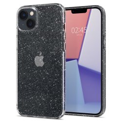 iPhone 14 Deksel Liquid Crystal Glitter Crystal Quartz