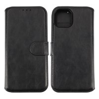 iPhone 15 Etui Detachable Wallet Case Svart