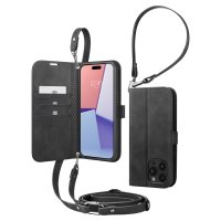 iPhone 15 Pro Max Etui Wallet S Pro Svart