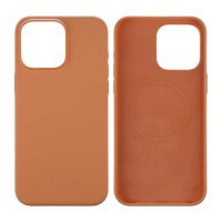 iPhone 15 Pro Max Deksel Silikon MagSafe Gul