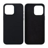 iPhone 15 Pro Max Deksel Silikon Svart