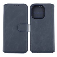 iPhone 15 Pro Etui Detachable Wallet Case Blå