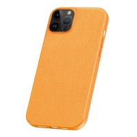 iPhone 15 Pro Deksel Fauxther Series Oransje