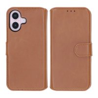 iPhone 16 Plus Etui Detachable Wallet Case Brun