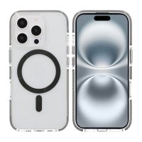 iPhone 16 Pro Max Deksel Støtsikker MagSafe Grå