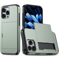 iPhone 16 Pro Max Deksel Card Slide Grønn