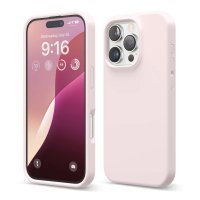 iPhone 16 Pro Deksel Silikon Rosa