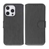 iPhone 16 Pro Etui Detachable Wallet Case Svart
