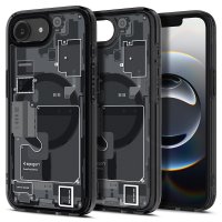 iPhone 16e/iPhone 17e Deksel Ultra Hybrid Zero One MagFit Svart
