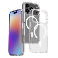 iPhone 17 Pro Deksel Feather Series MagSafe Transparent