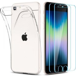 iPhone 7/8/SE Deksel Skjermbeskytter Crystal Pack Crystal Clear