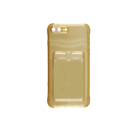 iPhone 7 Plus/iPhone 8 Plus Deksel Kortholder Støtsikker Gul