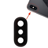 iPhone X Kameralinse med Ram - Svart