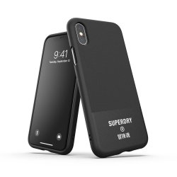 iPhone X/Xs Deksel Moulded Case Canvas Svart