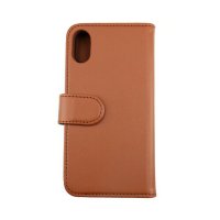 iPhone X/iPhone Xs Etui Detachable Wallet Case Brun
