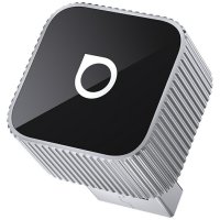 Mini Cube Trådløs CarPlay/Android Auto Adapter Silver