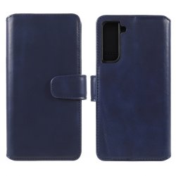 Samsung Galaxy S21 Etui Essential Leather Heron Blue