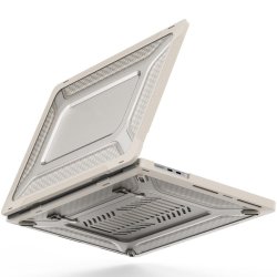 MacBook Pro 16 (A2485) Deksel Armor Stativfunksjon Beige