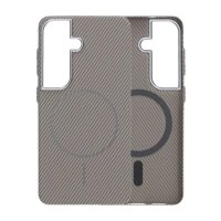 Samsung Galaxy S26 Plus Deksel Karbonfibermønster MagSafe Grå