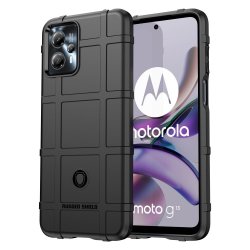 Motorola Moto G23 Deksel Rutemønster Svart