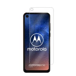 Motorola One AcTion Skjermbeskytter i Herdet Glass Fasad Kant