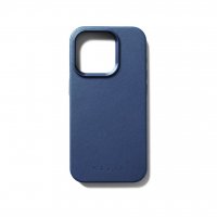 iPhone 15 Pro Deksel Full Leather Case MagSafe Monaco Blue