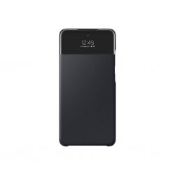 Original Galaxy A52/A52s 5G Etui Smart S View Wallet Cover Svart