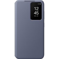 Original Galaxy S24 Etui Smart View Wallet Case Violet