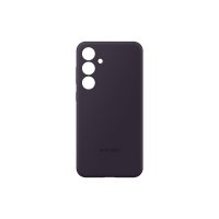 Original Galaxy S24 Plus Deksel Silicone Case Dark Violet