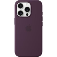 Original iPhone 16 Pro Deksel Silicone Case MagSafe Plum