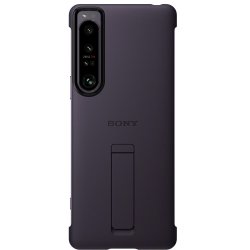 Original Xperia 1 IV Deksel Style Cover with Stand Lilla