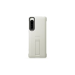 Original Xperia 5 IV Deksel Style Cover with Stand Ecru