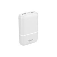 Powerbank 10 000 mAh Hvit