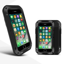 PoweRFul Case till iPhone 7/8 Plus Super GUARD Deksel Stötsäkert Svart