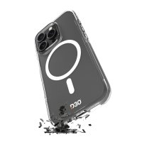 iPhone 16 Pro Max Deksel Impact Clear D3O MagSafe Transparent