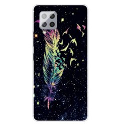 Samsung Galaxy A42 5G Deksel Motiv Fjäder