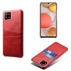 Samsung Galaxy A42 5G Deksel To Kortlommer Rød