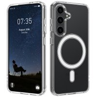 Samsung Galaxy A57 Deksel Feather Series MagSafe Transparent