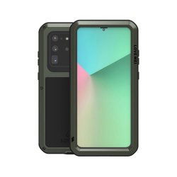 Samsung Galaxy S20 Ultra Deksel PoweRFul Case ArméGrønn